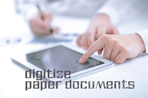 convert paper documents to electronic files|How to digitize important documents + 43 examples .